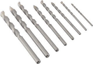 Irwin 8-piece HEX Concrete Drill Bit Set