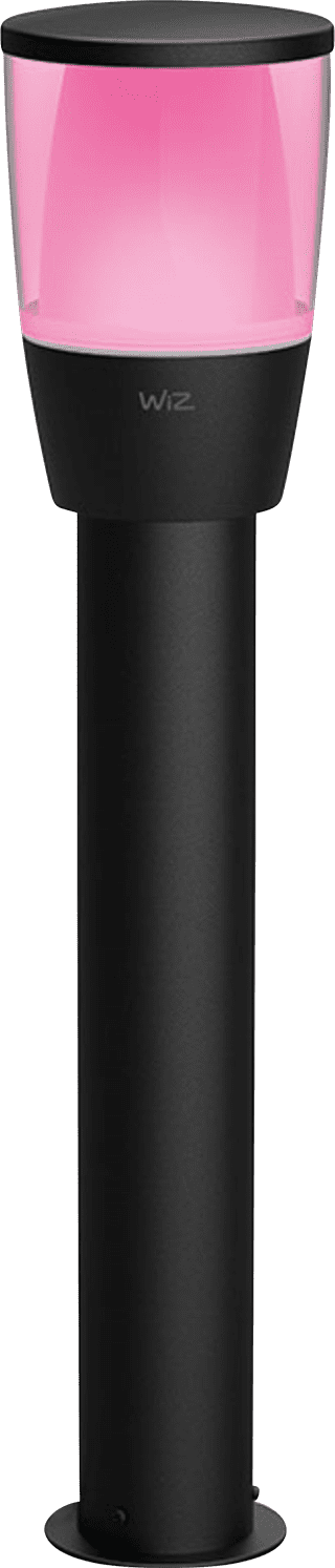 WiZ Elpas - Sockelleuchte für Garten - Farbiges und weißes Licht - Schwarz - Starterset