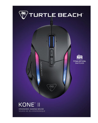 Turtle Beach Kone II Wired Gaming-Maus Schwarz
