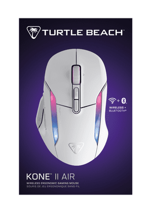 Turtle Beach Kone II AIR Wireless Gaming-Maus Weiß