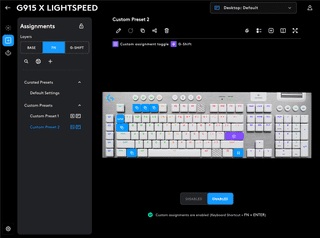 Logitech G915 X Lightspeed Wireless Gaming-Tastatur Weiß Qwertz