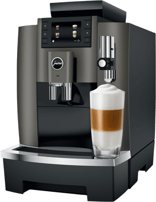 JURA W8 Dark Stainless Steel (EB)