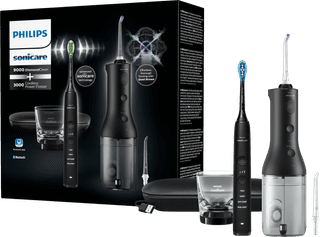 Philips Sonicare DiamondClean 9000 HX3886/43 + Power Flosser Black
