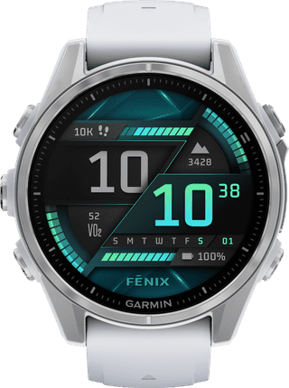 Garmin Fenix 8 Silber/Weiß 43 mm