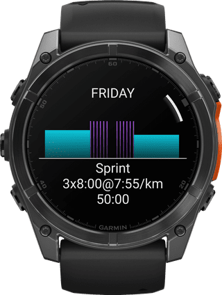 Garmin Fenix 8 Schwarz 51 mm