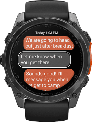 Garmin Fenix 8 Schwarz 51 mm