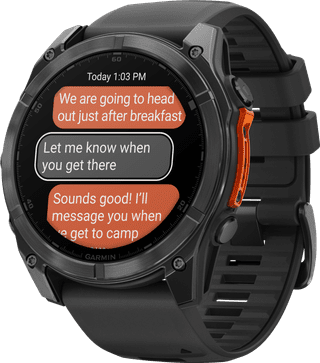 Garmin Fenix 8 Schwarz 51 mm
