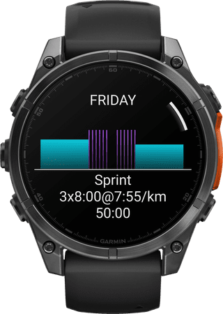 Garmin Fenix 8 Schwarz 47 mm