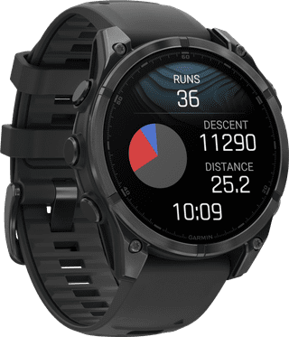 Garmin Fenix 8 Schwarz 47 mm