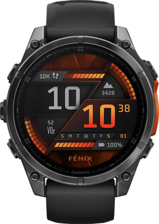 Garmin Fenix 8 Schwarz 47 mm