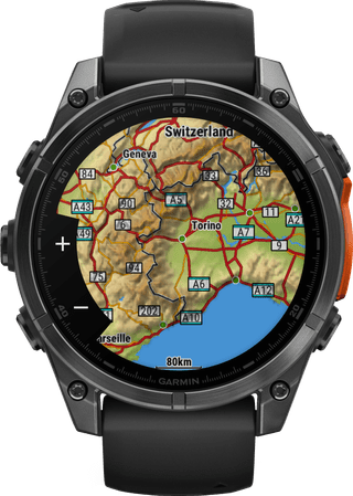Garmin Fenix 8 Schwarz 47 mm