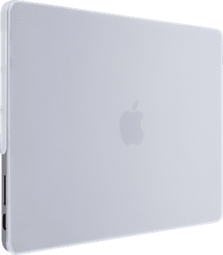 BlueBuilt Hardcase Transparent Matt für MacBook Air 14 Zoll