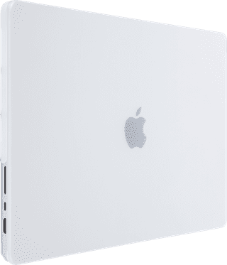 BlueBuilt Hardcase Transparent Matt für MacBook Pro 16 Zoll