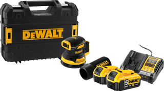 DeWalt DCW210NT-XJ 5.0Ah Battery (2x) Starter Kit