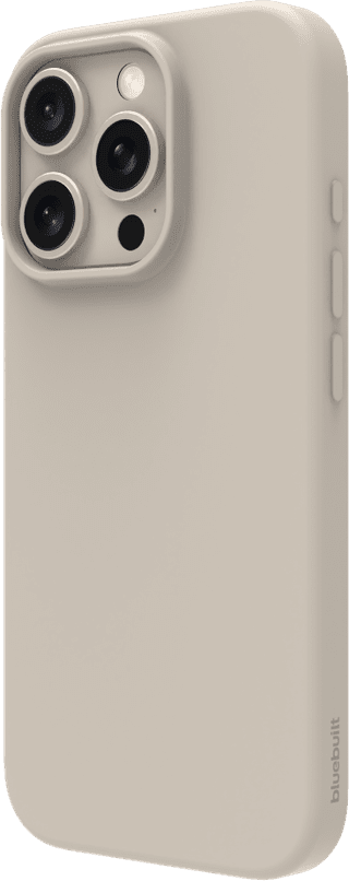 BlueBuilt Back Cover iPhone 16 Pro Beige