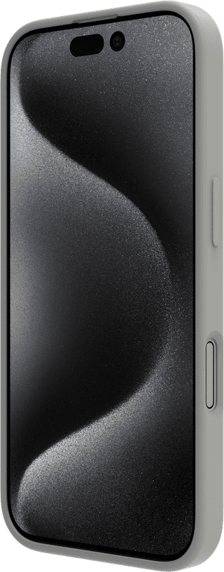 BlueBuilt Back Cover iPhone 16 Pro Gray + Screen Protector Glass Duo Pack