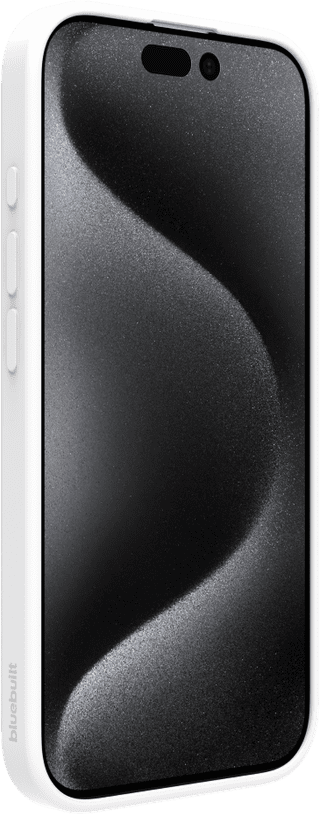 BlueBuilt Apple iPhone 16 Pro Book Case Leder Schwarz + Panzerglas Doppelpack