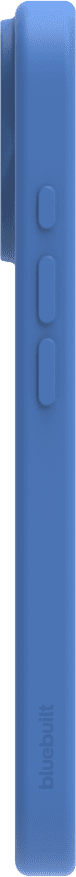 BlueBuilt Back Cover iPhone 16 Blue + Screen Protector Glass Duo Pack