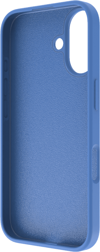 BlueBuilt Back Cover iPhone 16 Blue + Screen Protector Glass Duo Pack