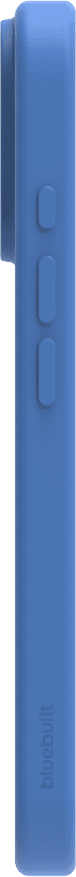 BlueBuilt Back Cover iPhone 16 Blue + Screen Protector Glass Duo Pack