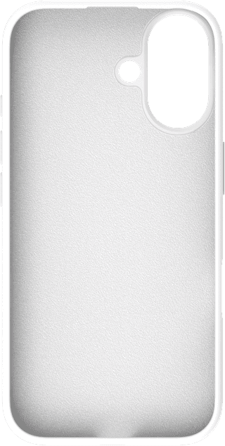 BlueBuilt Back Cover iPhone 16 White + Privacy Filter Screen Protector Glass