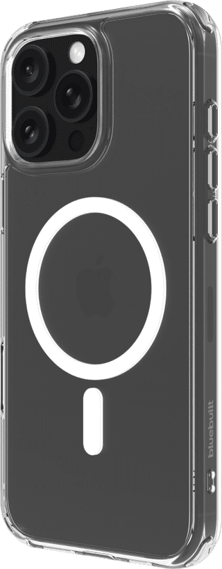 BlueBuilt Protective Backcover mit MagSafe iPhone 16 Pro Max Transparent