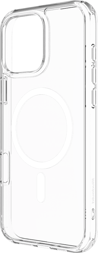 BlueBuilt Protective Backcover mit MagSafe iPhone 16 Pro Max Transparent