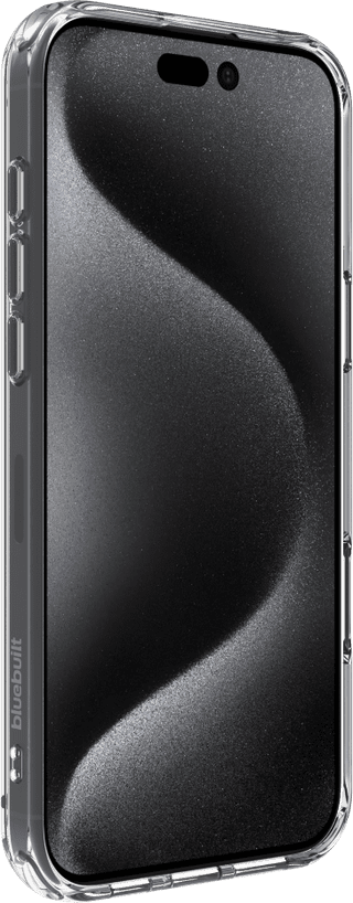 BlueBuilt Protective Backcover mit MagSafe iPhone 16 Pro Max Transparent