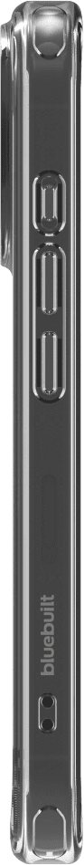 BlueBuilt Protective Back Cover with MagSafe iPhone 16 Pro Transparent