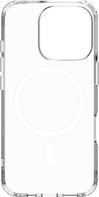 BlueBuilt Protective Back Cover with MagSafe iPhone 16 Pro Transparent