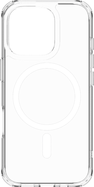 BlueBuilt Protective Back Cover with MagSafe iPhone 16 Pro Transparent