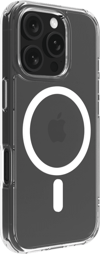 BlueBuilt Protective Back Cover with MagSafe iPhone 16 Pro Transparent