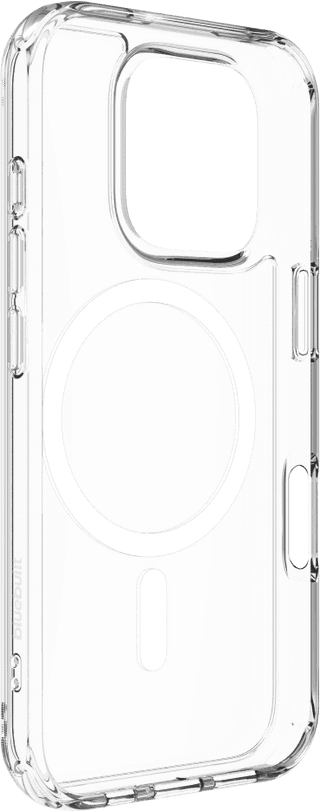 BlueBuilt Protective Back Cover with MagSafe iPhone 16 Pro Transparent