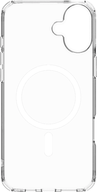 BlueBuilt Protective Back Cover with MagSafe iPhone 16 Plus Transparent