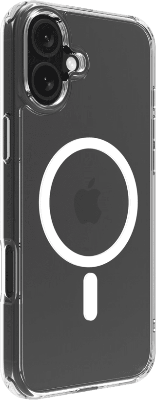 BlueBuilt Protective Back Cover with MagSafe iPhone 16 Plus Transparent