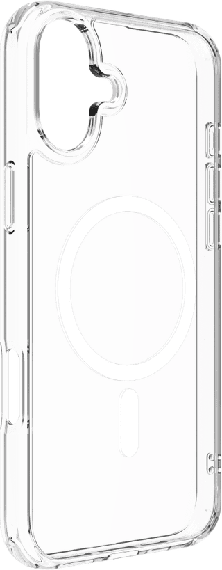 BlueBuilt Protective Back Cover with MagSafe iPhone 16 Plus Transparent