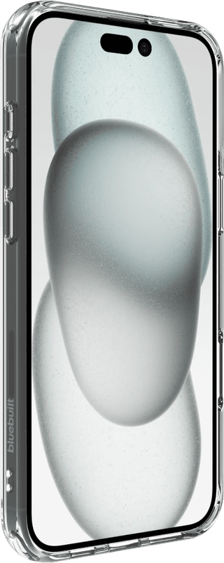 BlueBuilt Protective Back Cover with MagSafe iPhone 16 Plus Transparent