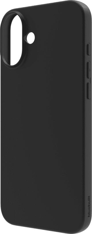 BlueBuilt Back Cover Apple iPhone 16 Plus Black + Screen Protector Glass