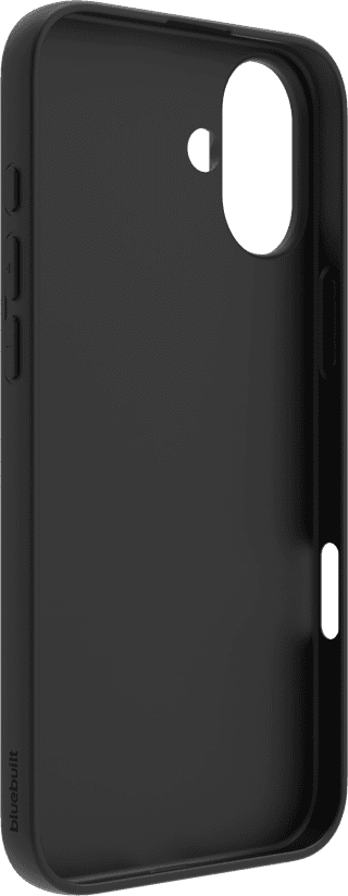 BlueBuilt Back Cover Apple iPhone 16 Plus Black + Screen Protector Glass