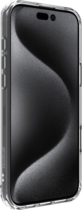 BlueBuilt Protective Backcover iPhone 16 Pro Max Transparent