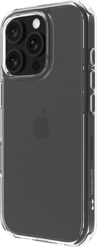 BlueBuilt Protective Back Cover iPhone 16 Pro Transparent