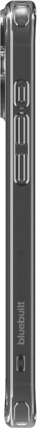 BlueBuilt Protective Back Cover iPhone 16 Plus Transparent + Screen Protector Glass