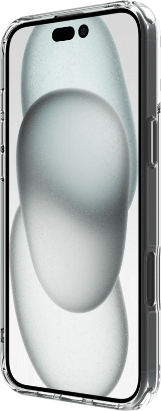 BlueBuilt Protective Back Cover iPhone 16 Plus Transparent + Screen Protector Glass