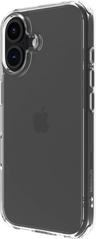 BlueBuilt Protective Back Cover iPhone 16 Transparent