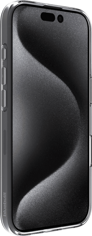 BlueBuilt Apple iPhone 16 Pro Back Cover Transparent