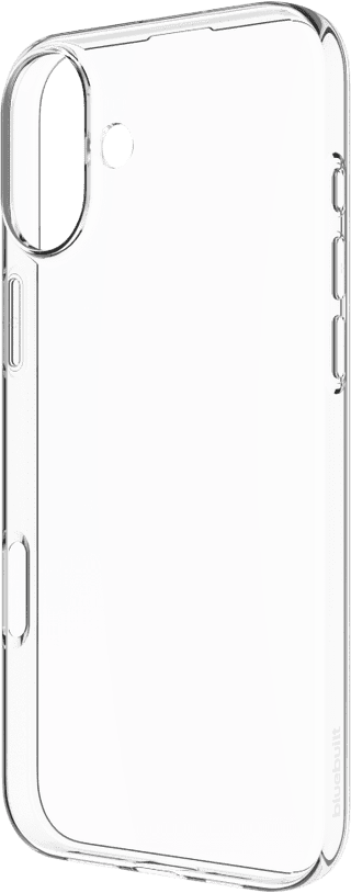 BlueBuilt Back Cover Apple iPhone 16 Plus Transparent + Screen Protector Glass Duo Pack