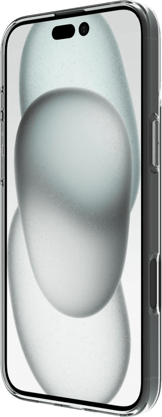 BlueBuilt Back Cover Apple iPhone 16 Plus Transparent + Screen Protector Glass Duo Pack