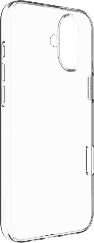 BlueBuilt Back Cover Apple iPhone 16 Plus Transparent + Screen Protector Glass Duo Pack