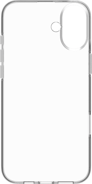 BlueBuilt Back Cover Apple iPhone 16 Plus Transparent + Screen Protector Glass Duo Pack