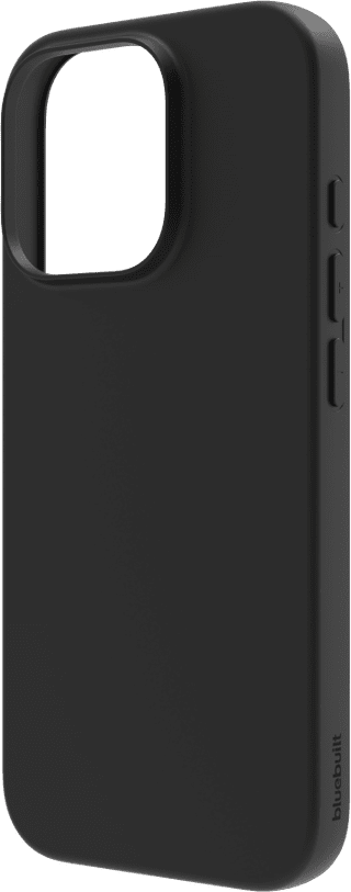 BlueBuilt Back Cover iPhone 16 Pro Black + Privacy Filter Screen Protector Glass